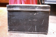 Load image into Gallery viewer, Antique Deed Box - Metal Storage Bin
