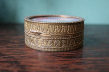 Load image into Gallery viewer, Antique19th.C French Gilded Brass Painted Portrait Pill Box
