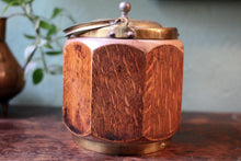 Load image into Gallery viewer, Vintage Oak and EPNS Barrel Shaped Ice Bucket
