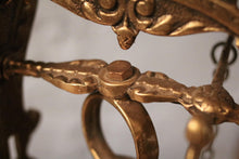 Load image into Gallery viewer, Vintage Wall Mounted Brass Church Bell
