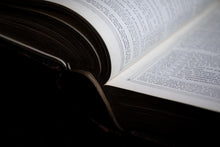 Load image into Gallery viewer, 19th Century English Leather Bound and Brass Clasps Holy Bible Illustrated - Rev. John Brown
