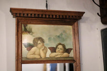 Load image into Gallery viewer, Antique Carved Beach Trumeau / Pier Wall Mirror
