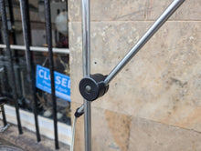 Load image into Gallery viewer, 1970&#39;s Floor Standing Brown Metal Reading Lamp

