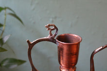 Load image into Gallery viewer, Vintage Middle Eastern Turkish Copper Dallah Coffee Pot
