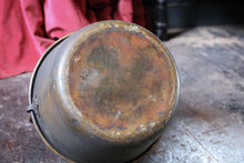 Load image into Gallery viewer, Large Antique Brass Fire Pot / Jam Pan / Plant Pot
