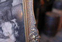 Load image into Gallery viewer, Antique Nativity Framed Engraving in Gilt Frame
