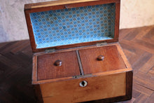 Load image into Gallery viewer, Antique Victorian Maple Tea Caddy
