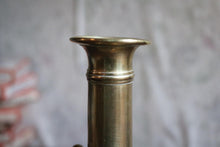 Load image into Gallery viewer, Antique Brass Chamber Stick Candlestick Candle Holder
