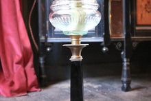 Load image into Gallery viewer, Duplex Ornate Brass and Glass Oil Lamp Lantern
