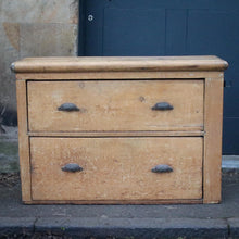 Load image into Gallery viewer, Antique Victorian Pitch Pine Chest of Drawers
