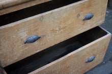 Load image into Gallery viewer, Antique Victorian Pitch Pine Chest of Drawers
