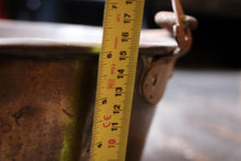 Load image into Gallery viewer, Large Antique Brass Fire Pot / Jam Pan / Plant Pot

