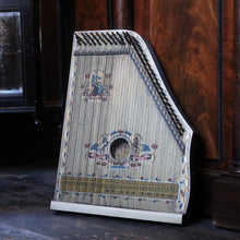Load image into Gallery viewer, Antique Mandolin Harp Zither Made in Saxony Germany String Musical Instrument

