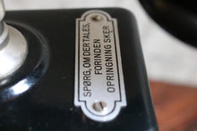 Load image into Gallery viewer, Antique C.1900 Black Jydsk Hand Crank Telephone
