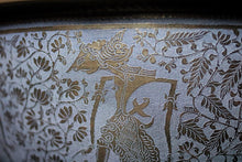 Load image into Gallery viewer, Antique Early 20th.C Javanese Engraved Brass Bowl
