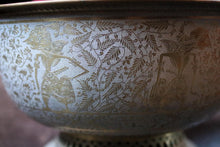 Load image into Gallery viewer, Antique Early 20th.C Javanese Engraved Brass Bowl
