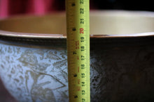 Load image into Gallery viewer, Antique Early 20th.C Javanese Engraved Brass Bowl
