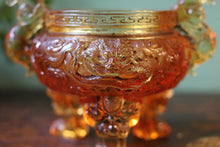 Load image into Gallery viewer, Vintage Chinese Peking Amber Carved Glass Censer

