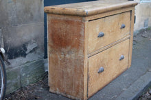 Load image into Gallery viewer, Antique Victorian Pitch Pine Chest of Drawers
