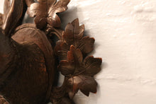 Load image into Gallery viewer, Antique 19th Century Swiss Black Forest Carved Mounted Deer / Ibex Head Coat Hook
