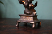 Load image into Gallery viewer, Antique Early 20th.C Indian Ganesha Bronze Statue Figurine
