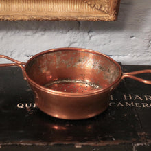 Load image into Gallery viewer, Rustic French Antique Copper Strainer / Sieve / Colander
