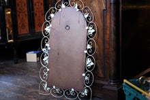 Load image into Gallery viewer, Vintage 1960&#39;s Wrought Iron / Toleware Wall Mirror
