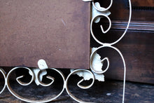 Load image into Gallery viewer, Vintage 1960&#39;s Wrought Iron / Toleware Wall Mirror
