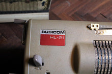 Load image into Gallery viewer, 1960&#39;s Buscom HL-21 Mechanical Pinwheel Calculator
