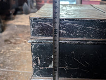 Load image into Gallery viewer, Antique Deed Box - Metal Storage Bin
