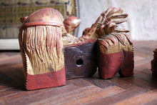 Load image into Gallery viewer, Vintage Chinese Teak Dog of Foo Carving
