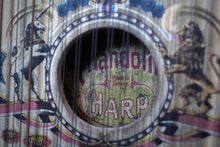 Load image into Gallery viewer, Antique Mandolin Harp Zither Made in Saxony Germany String Musical Instrument
