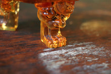 Load image into Gallery viewer, Vintage Chinese Peking Amber Carved Glass Censer
