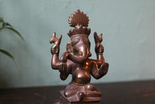 Load image into Gallery viewer, Antique Early 20th.C Indian Ganesha Bronze Statue Figurine
