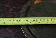 Load image into Gallery viewer, Vintage Engraved Middle Eastern Islamic Arabic Calligraphy Plate / Charger
