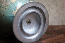 Load image into Gallery viewer, Antique C.1920 Art Deco Chrome Terrestrial Globe Webber Costello Co.
