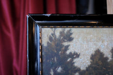 Load image into Gallery viewer, Antique C.1920 Painting Woodland Scene - Oil on Canvas- HK - Scottish -60.5 x 73cm
