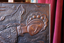 Load image into Gallery viewer, Vintage 1970&#39;s USSR Embossed Metal Wall Plaques
