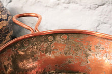 Load image into Gallery viewer, Rustic French Antique Copper Strainer / Sieve / Colander
