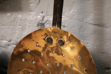 Load image into Gallery viewer, Antique Georgian Brass and Iron Skimmer | Strainer | Kitchen Utensil
