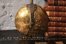 Load image into Gallery viewer, Antique Georgian Brass and Iron Skimmer | Strainer | Kitchen Utensil
