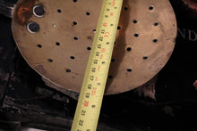 Load image into Gallery viewer, Antique Georgian Brass and Iron Skimmer | Strainer | Kitchen Utensil
