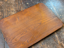 Load image into Gallery viewer, Large Antique Edwardian Oak Serving / Butlers Tray
