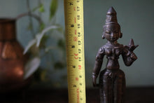 Load image into Gallery viewer, Antique 19th.C Indian Bronze Lakshmi Statue
