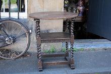 Load image into Gallery viewer, Antique Metamorphic Monks Bench / Chair / Table in Carved Oak
