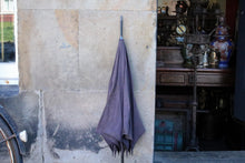 Load image into Gallery viewer, Antique Edwardian Black Silk Parasol / Umbrella
