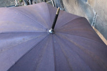 Load image into Gallery viewer, Antique Edwardian Black Silk Parasol / Umbrella
