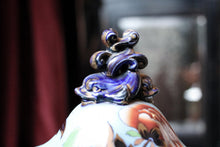 Load image into Gallery viewer, Large Chinese Famille Rose Style Lidded Vase - Republican Period

