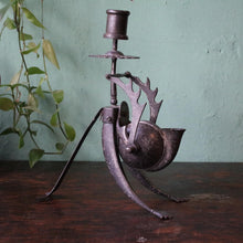 Load image into Gallery viewer, Koftgari 19th Century Indian Scholar’s Inkwell
