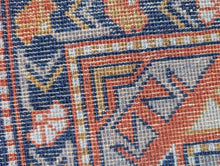 Load image into Gallery viewer, 3&#39;3&quot; x 5&#39;7&quot; - Vintage Geometric Wool Rug – 115cm x 171 cm
